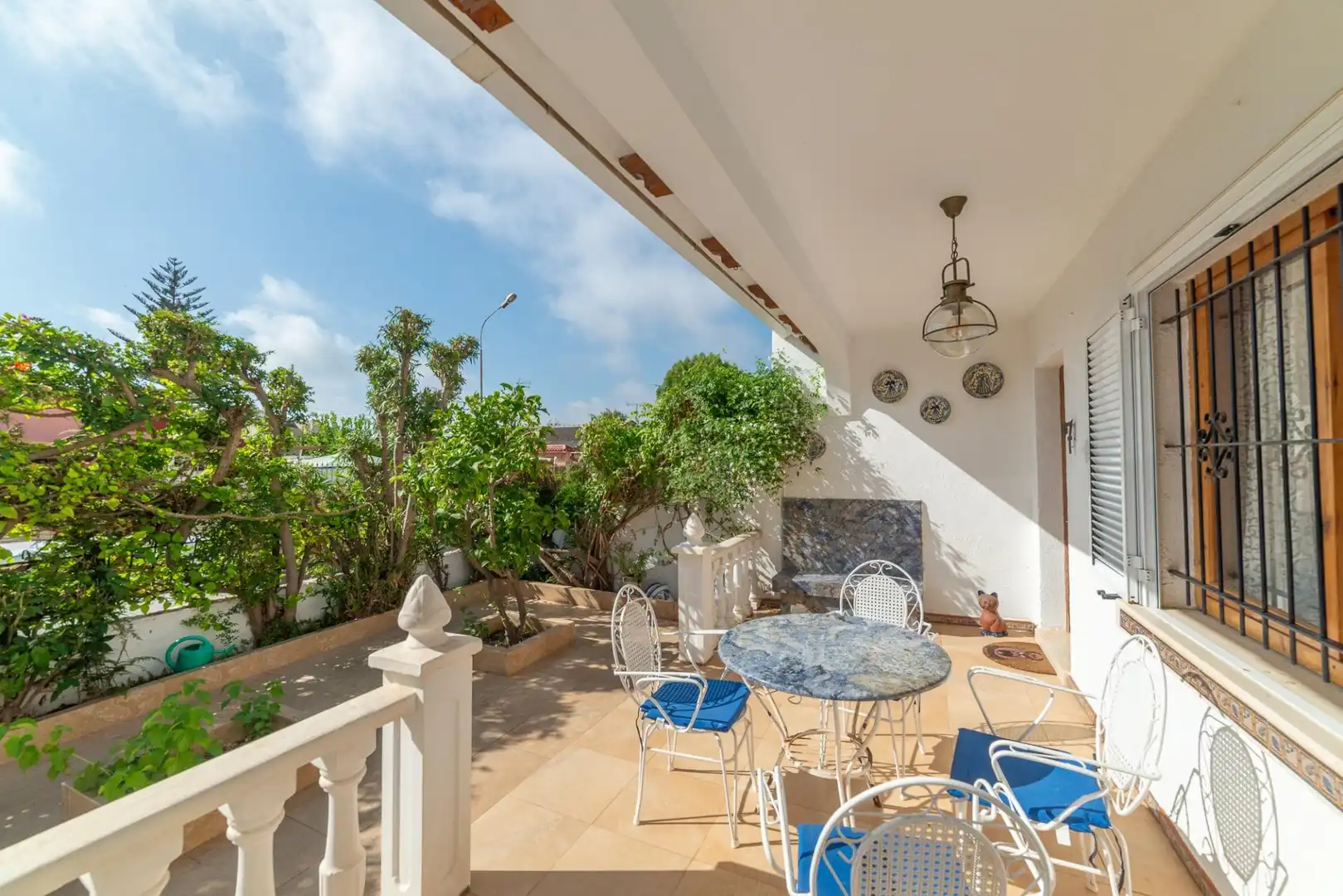 Terraza de Casa adosada en venta en San Javier con Aire acondicionado, Calefacción y Jardín privado