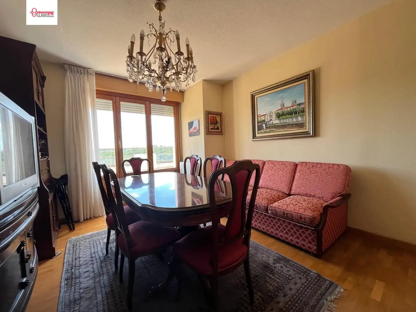 Comedor de Ático en venta en Burgos con Calefacción, Parquet y Terraza