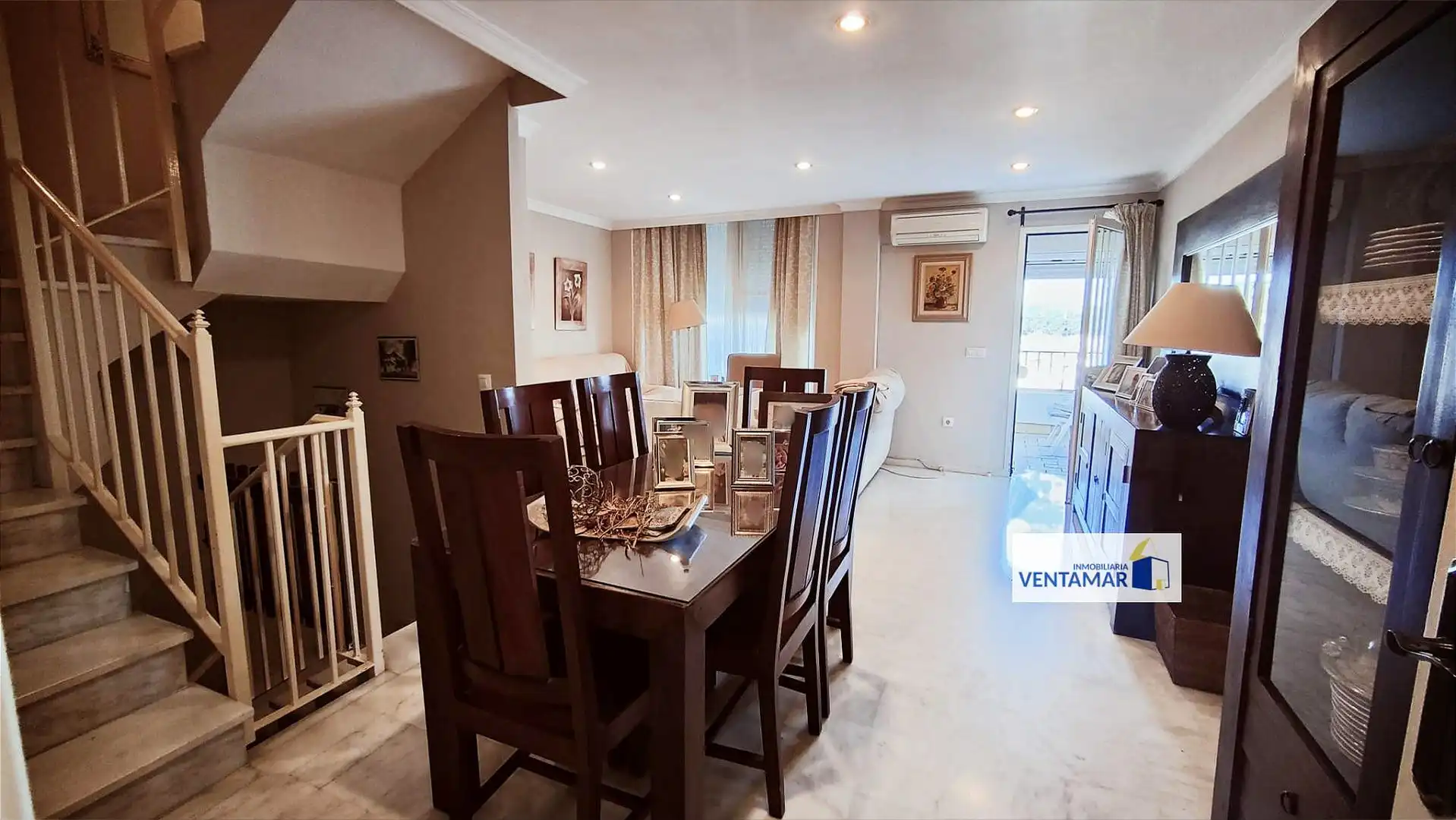 Dining room of Houses for sale in San Roque  with Air Conditioner, Heating and Terrace