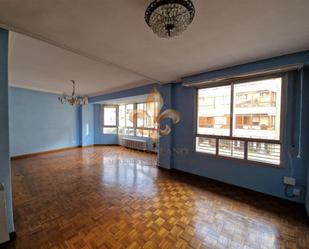 Living room of Flat for sale in Vigo   with Heating, Parquet flooring and Terrace