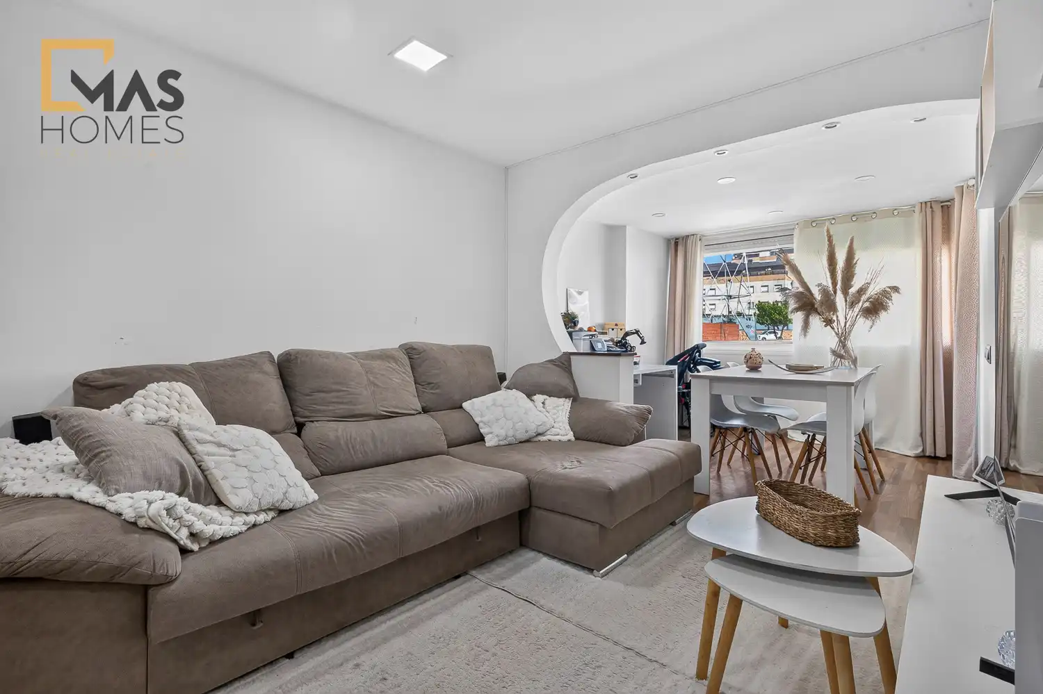 Sala de estar de Piso en venta en Viladecavalls con Aire acondicionado, Calefacción y Balcón