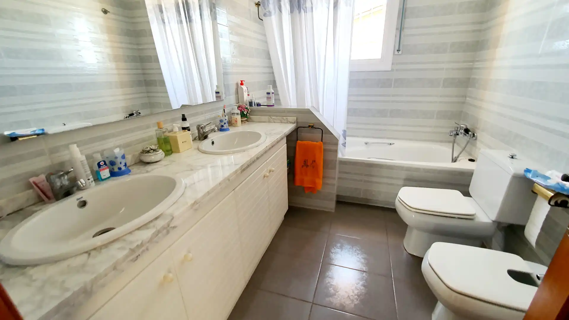Bathroom of Houses for sale in Calafell  with Heating, Private garden and Terrace