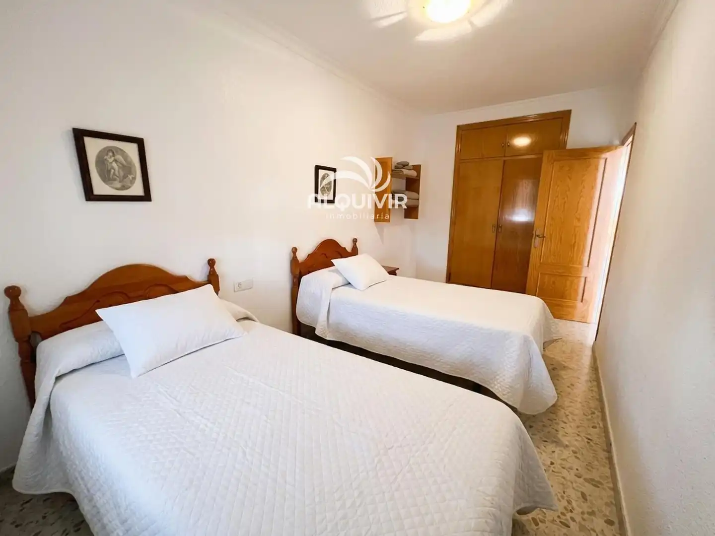 Dormitori de Casa adosada en venda en Almonte amb Jardí privat, Terrassa i Piscina