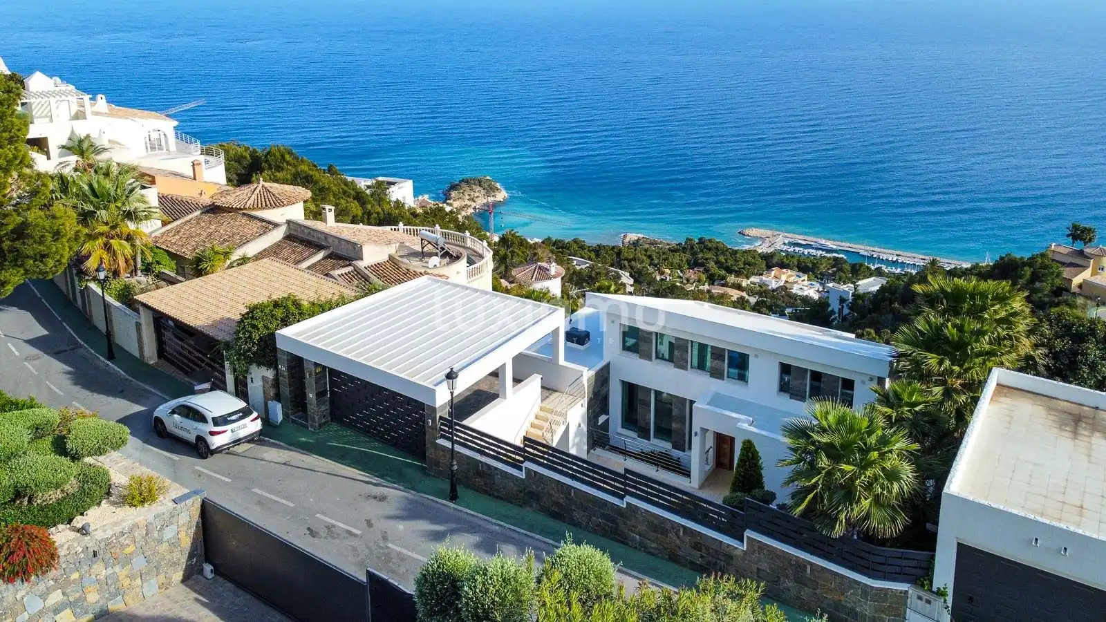 Vista exterior de Casa o chalet en venta en Altea con Aire acondicionado, Calefacción y Jardín privado