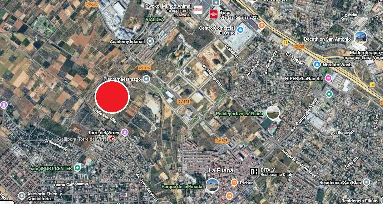 Terreny residencial en venda a Gallipont