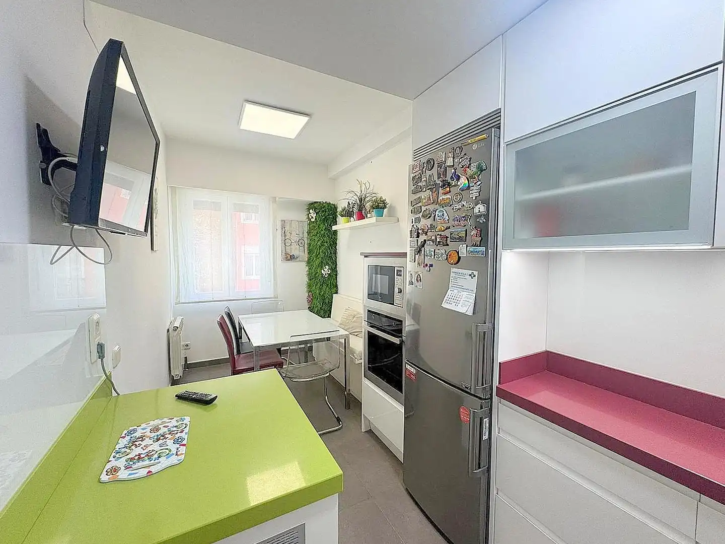 Küche von Wohnung zur Miete in Madrid mit Klimaanlage und Heizung