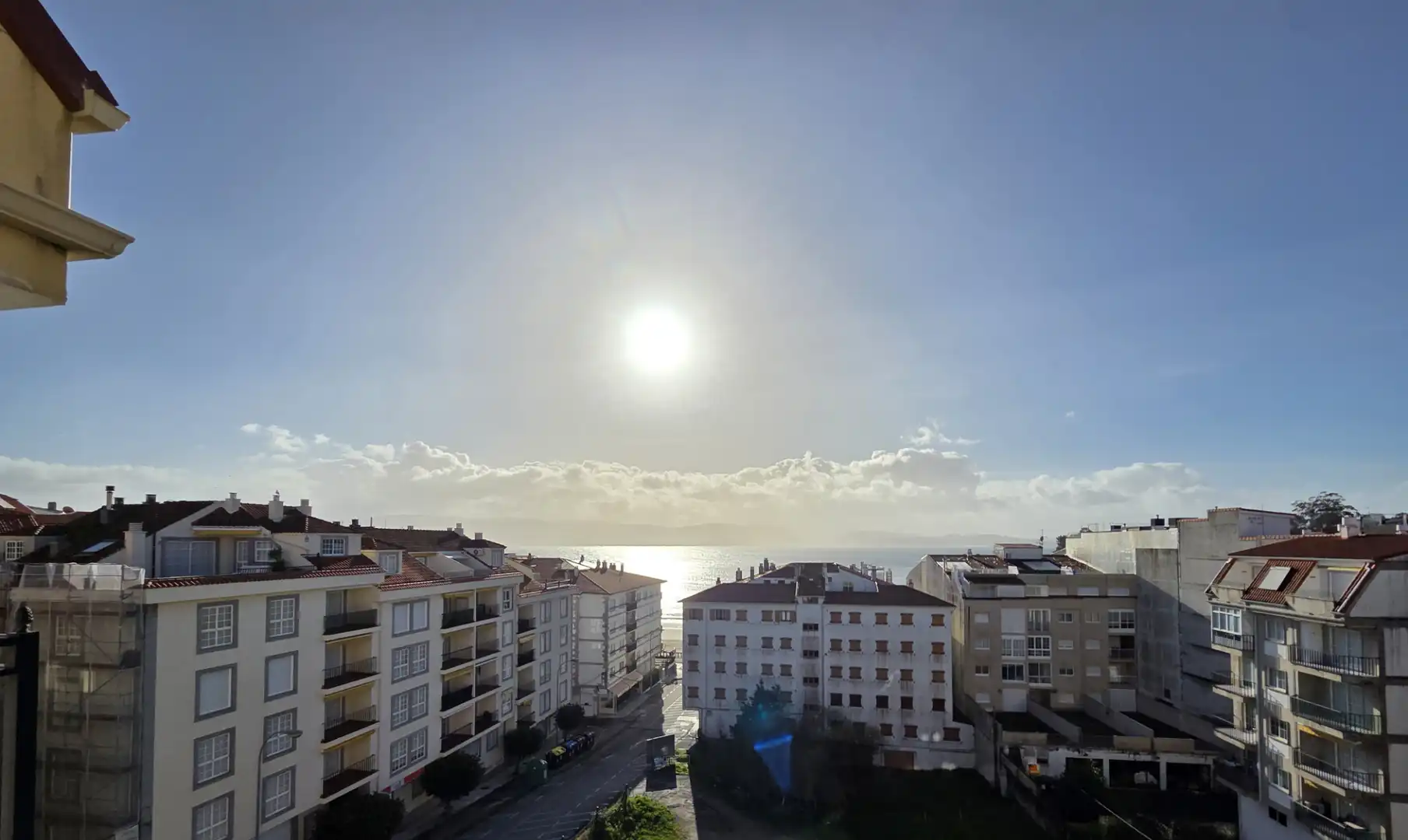 Außenansicht von Wohnungen zur Miete in Sanxenxo mit Terrasse, Möbliert und Ofen