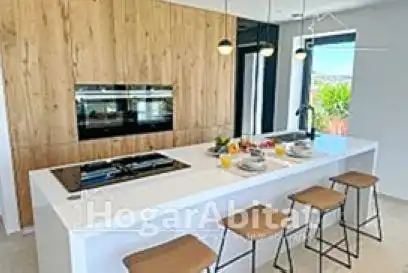 Cuina de Casa o xalet en venda en Cuevas del Almanzora amb Aire condicionat, Jardí privat i Terrassa