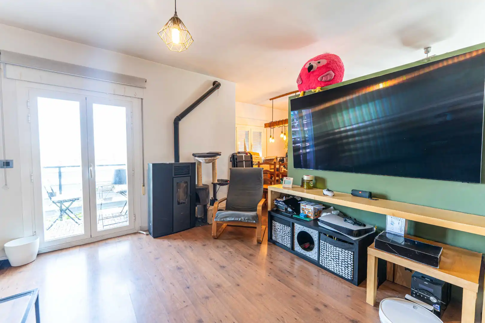 Living room of Flat for sale in Guadarrama  with Air Conditioner, Terrace and Internet