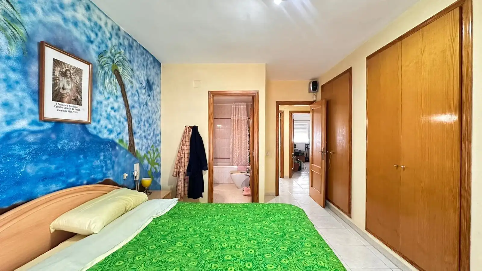 Bedroom of Flat for sale in Massalavés  with Air Conditioner