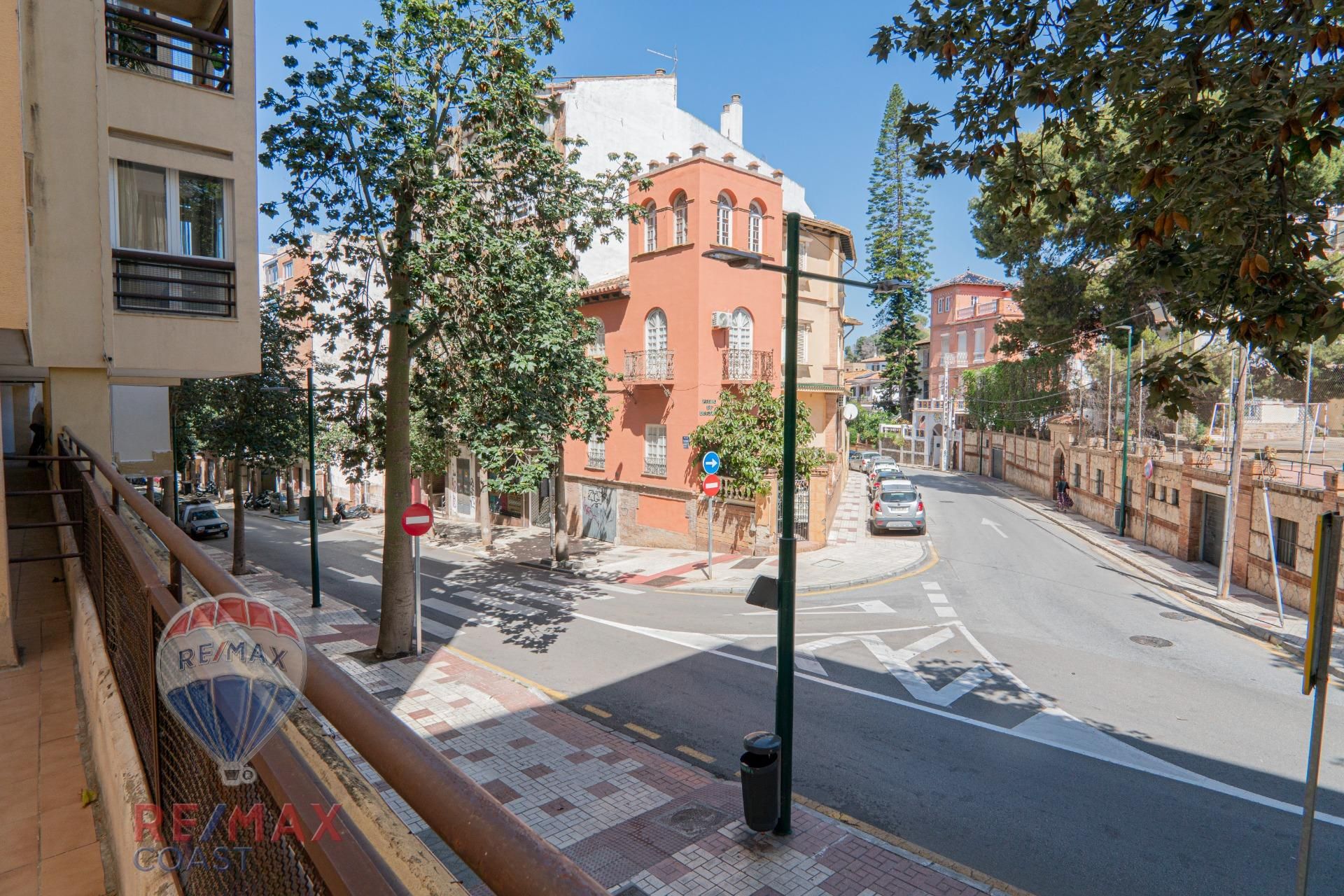 Vista exterior de Piso en venta en Málaga Capital con Terraza