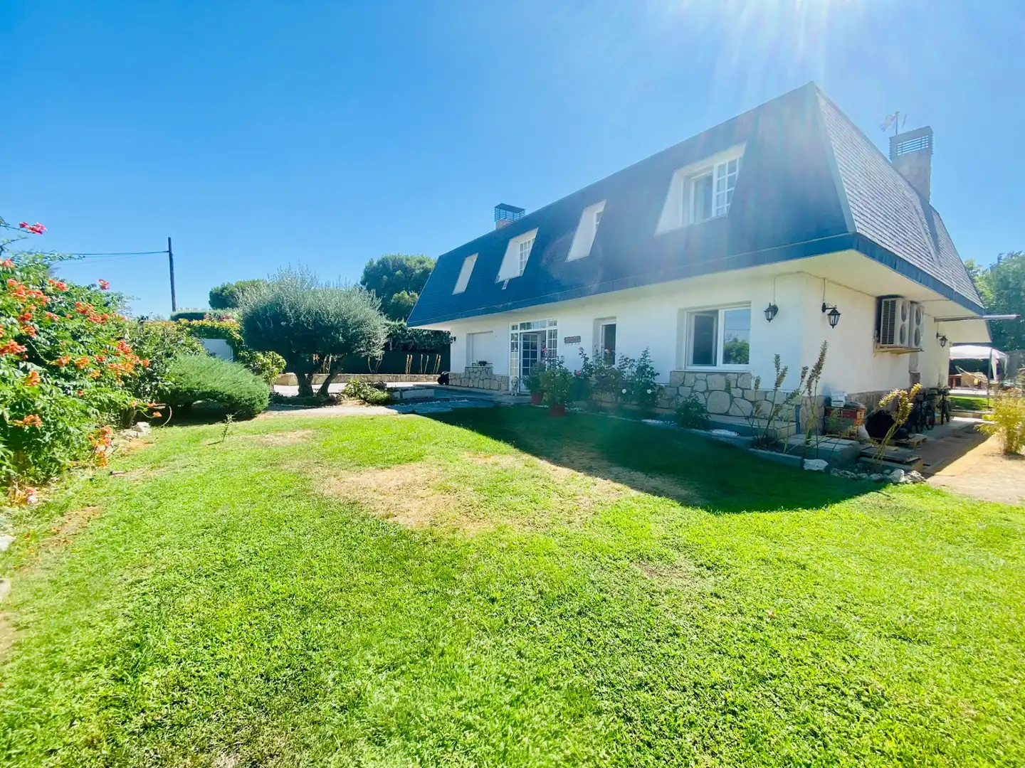 Jardín de Casa o chalet en venta en Algete con Aire acondicionado, Calefacción y Jardín privado