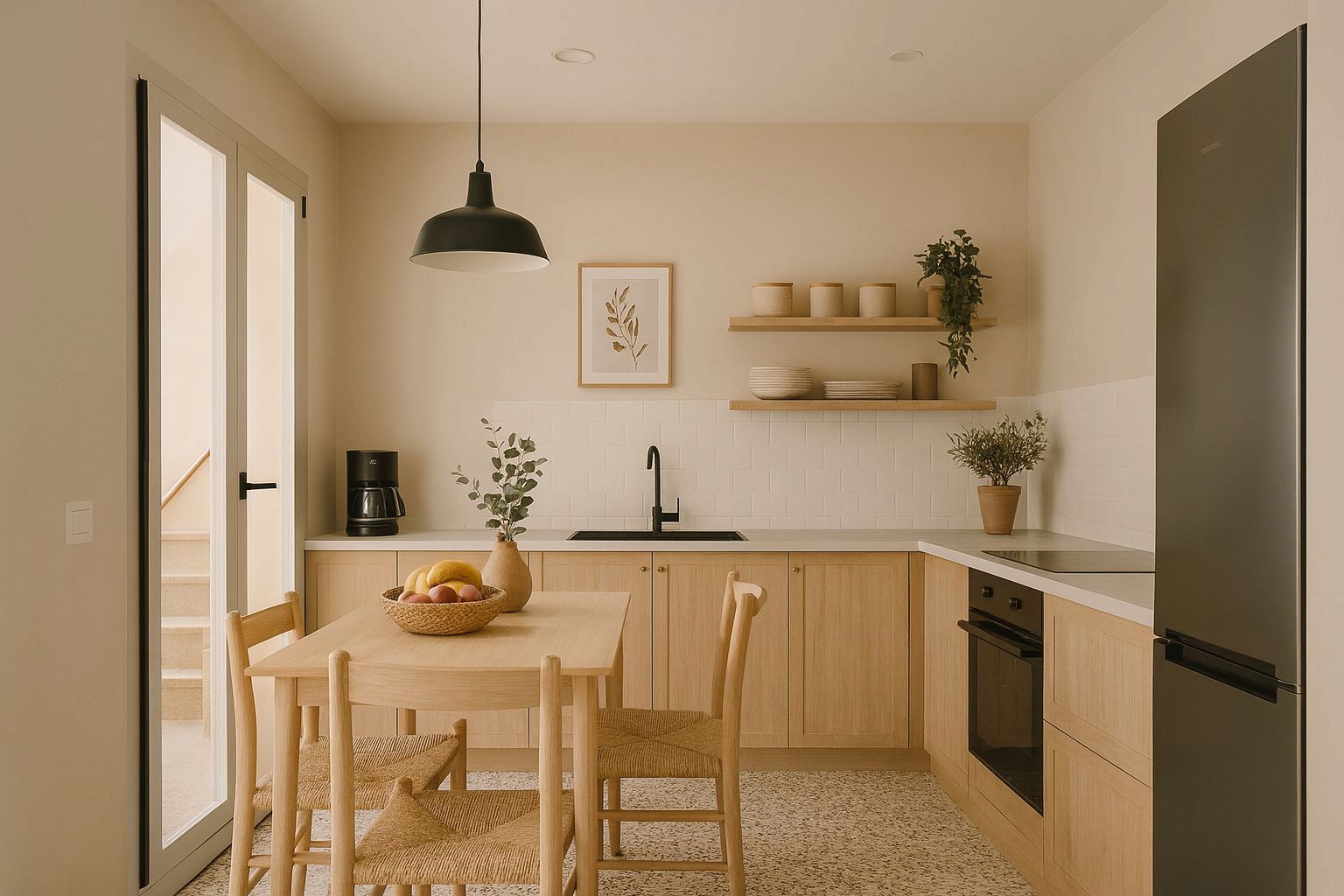 Cocina de Casa o chalet en venta en Alcalá de Guadaira con Aire acondicionado, Terraza y Trastero