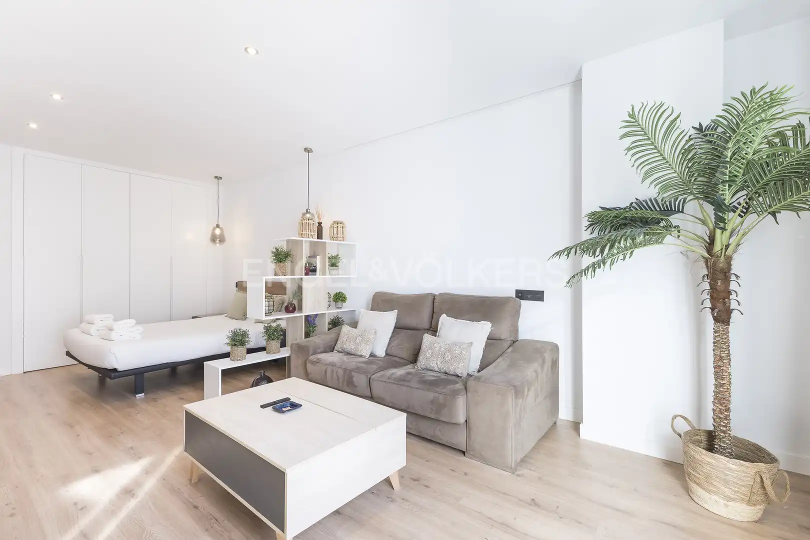 Sala de estar de Apartamento en venta en Madrid con Aire acondicionado, Calefacción y Balcón