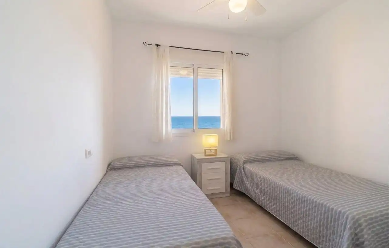 Bedroom of Flat for sale in Mojácar  with Air Conditioner, Terrace and Furnished