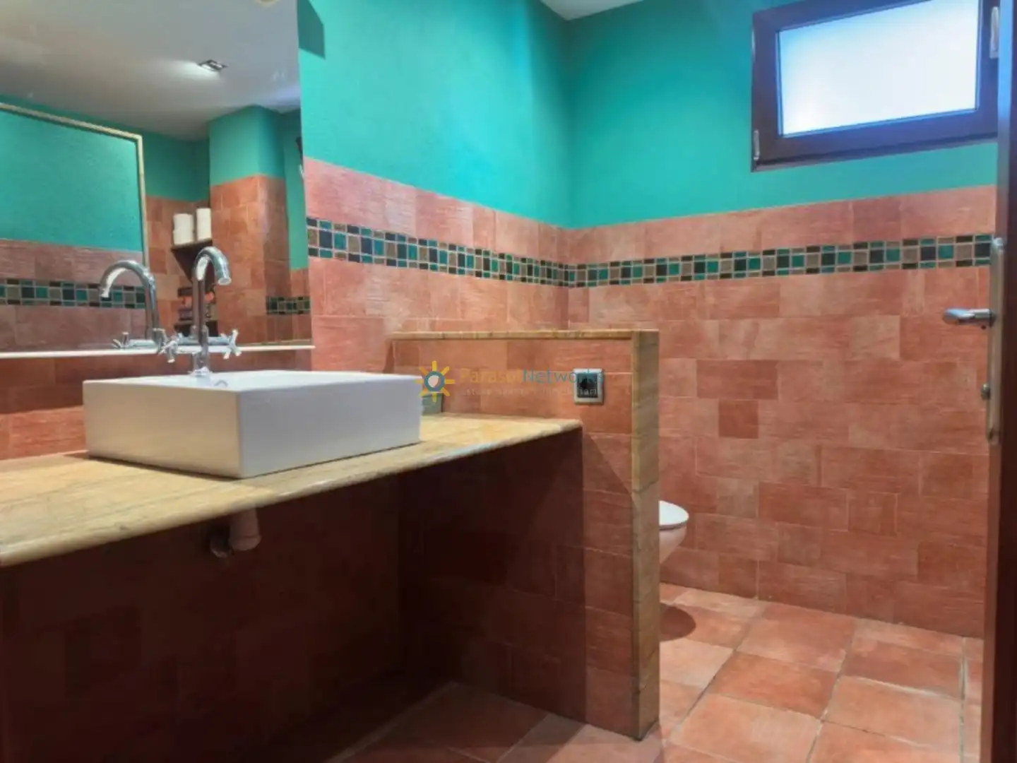 Bathroom of Houses for sale in Albaida  with Private garden, Terrace and Balcony