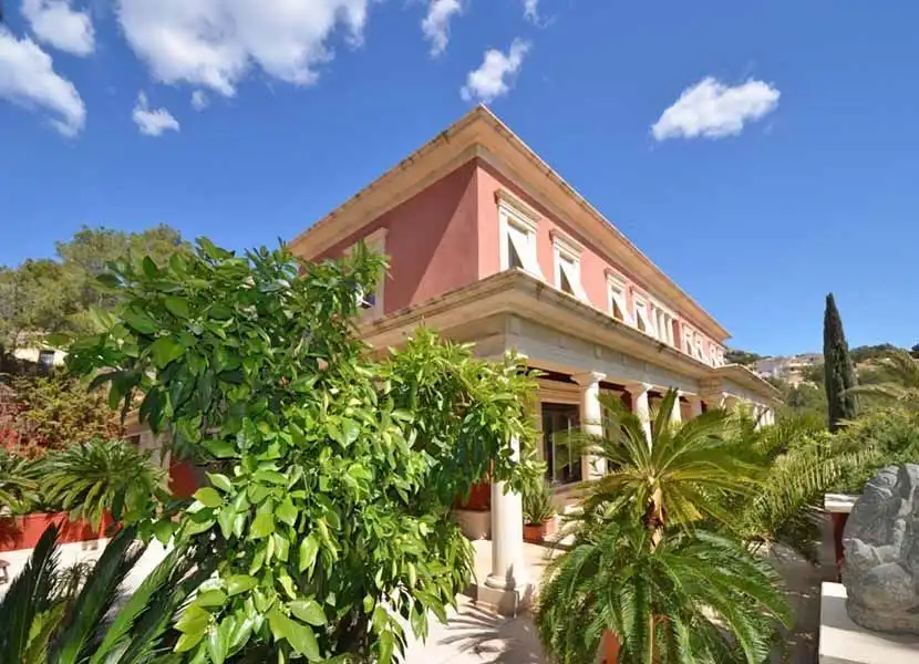 Vista exterior de Casa o chalet en venta en Altea con Aire acondicionado, Jardín privado y Terraza