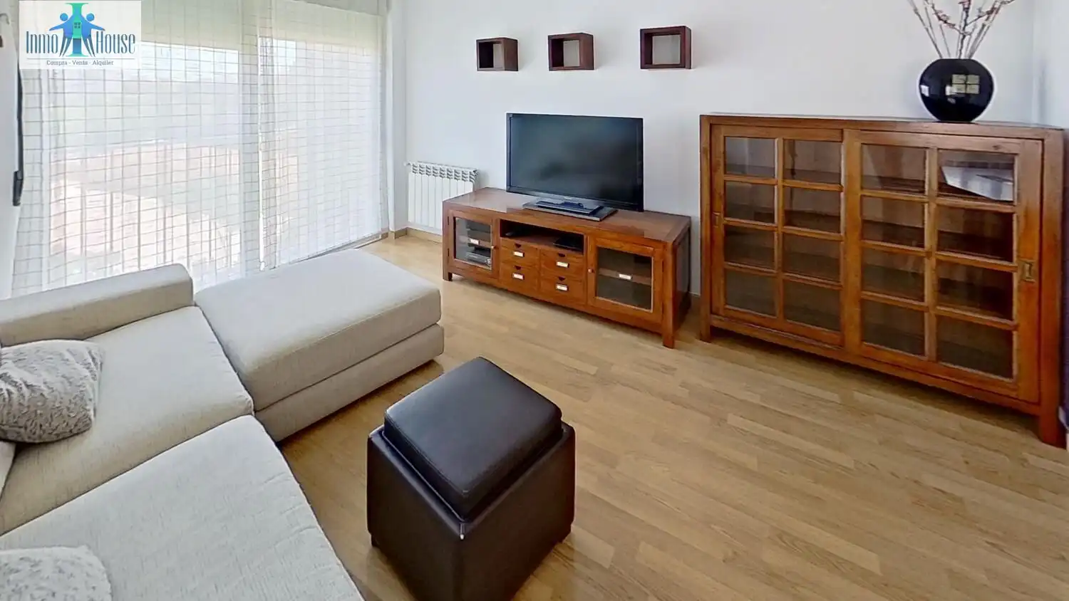 Sala de estar de Piso en venta en Albacete con Aire acondicionado, Calefacción y Trastero