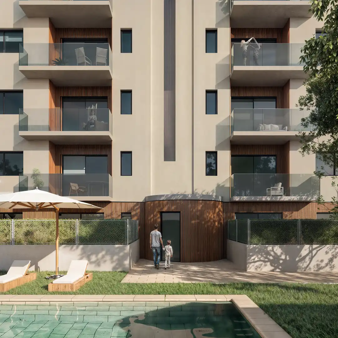 Vista exterior de Apartament en venda en Calonge i Sant Antoni amb Aire condicionat, Calefacció i Terrassa