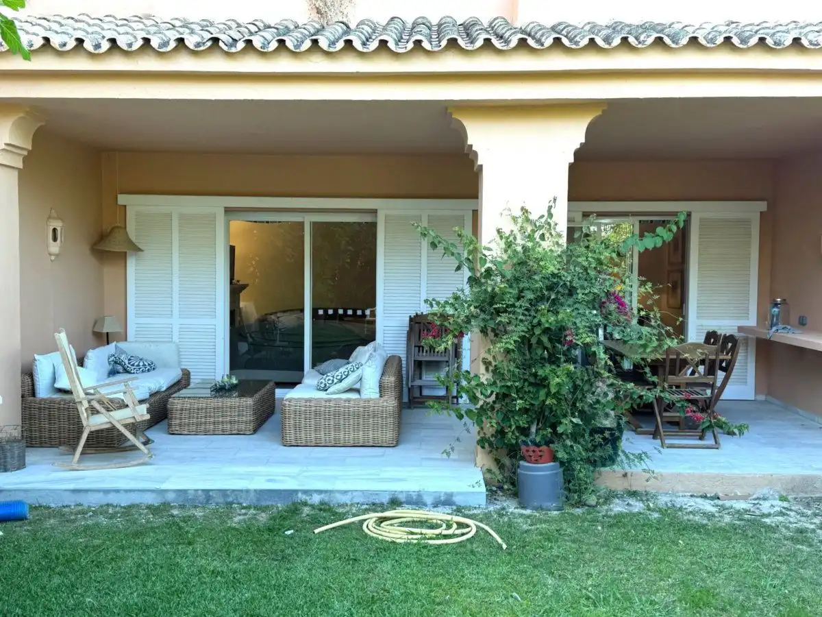Terrassa de Apartament de lloguer en Sotogrande amb Aire condicionat, Calefacció i Terrassa