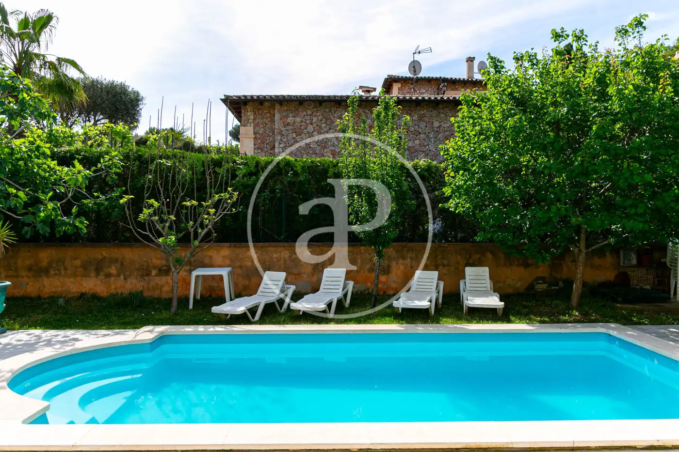 Piscina de Casa o xalet en venda en Alcúdia amb Calefacció, Jardí privat i Terrassa