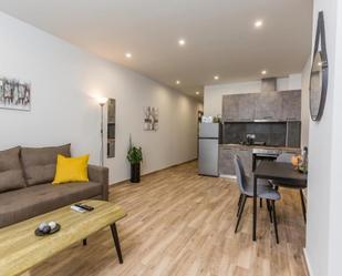 Living room of Flat to rent in Badalona  with Air Conditioner, Furnished and Pets allowed