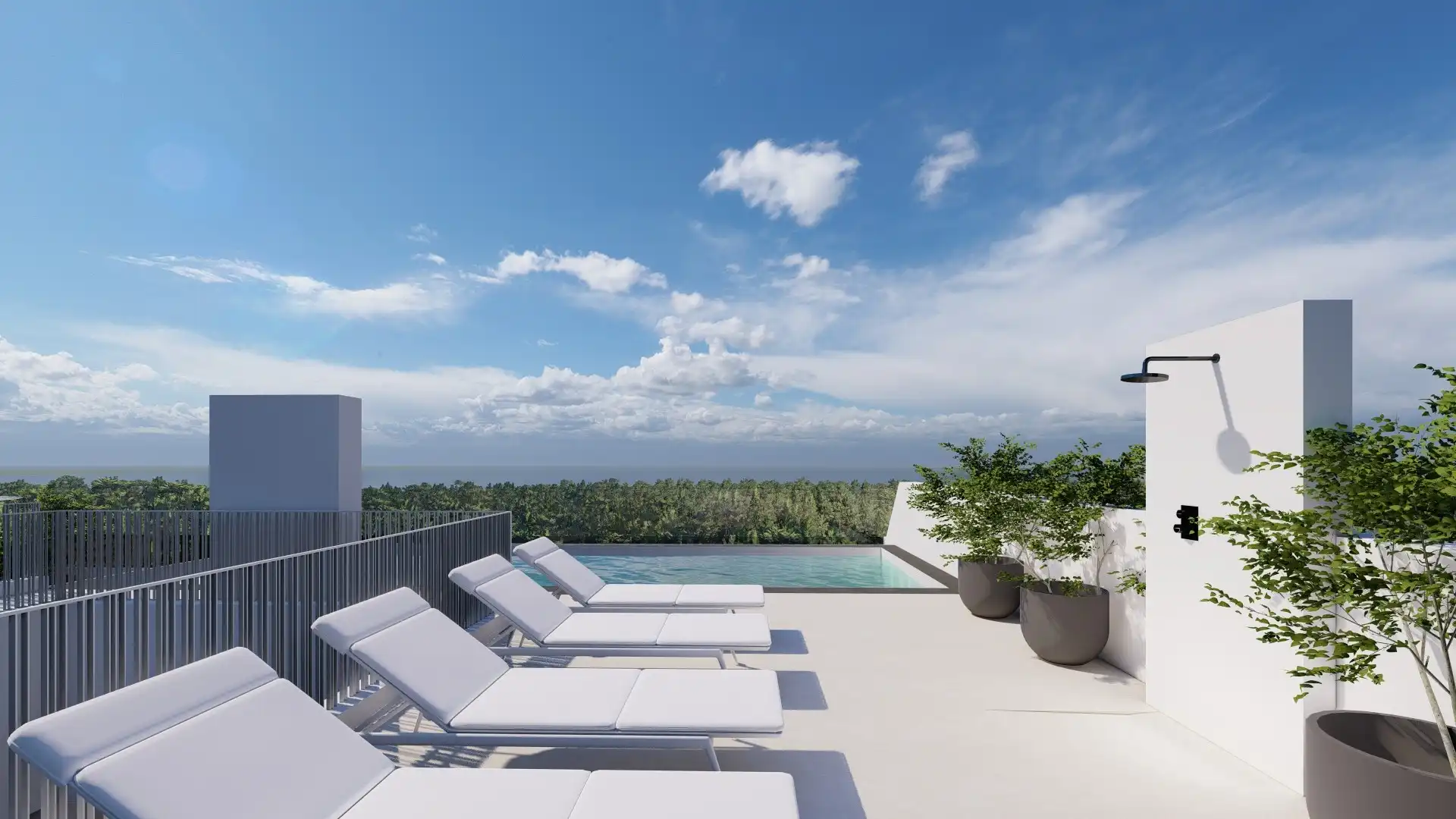 Penthouse with pool for sale in Pueblo, imagen 11
