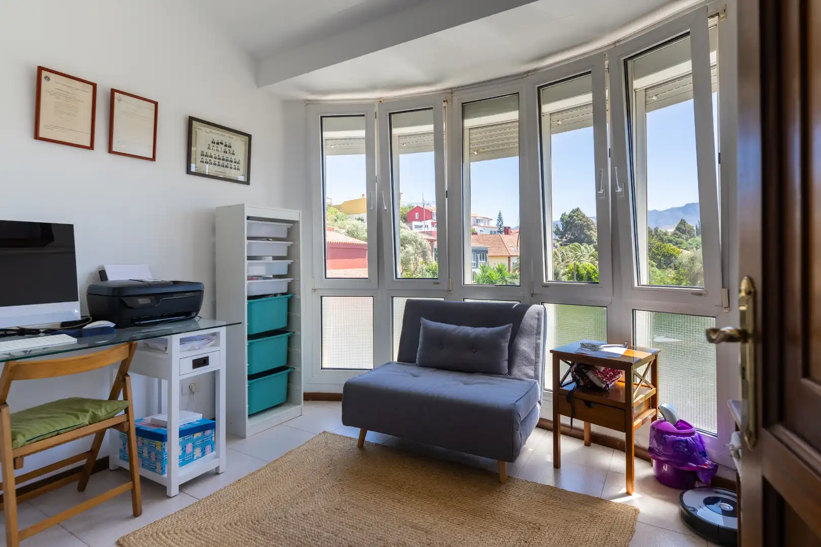 Living room of Houses for sale in Santa Brígida  with Air Conditioner, Heating and Private garden