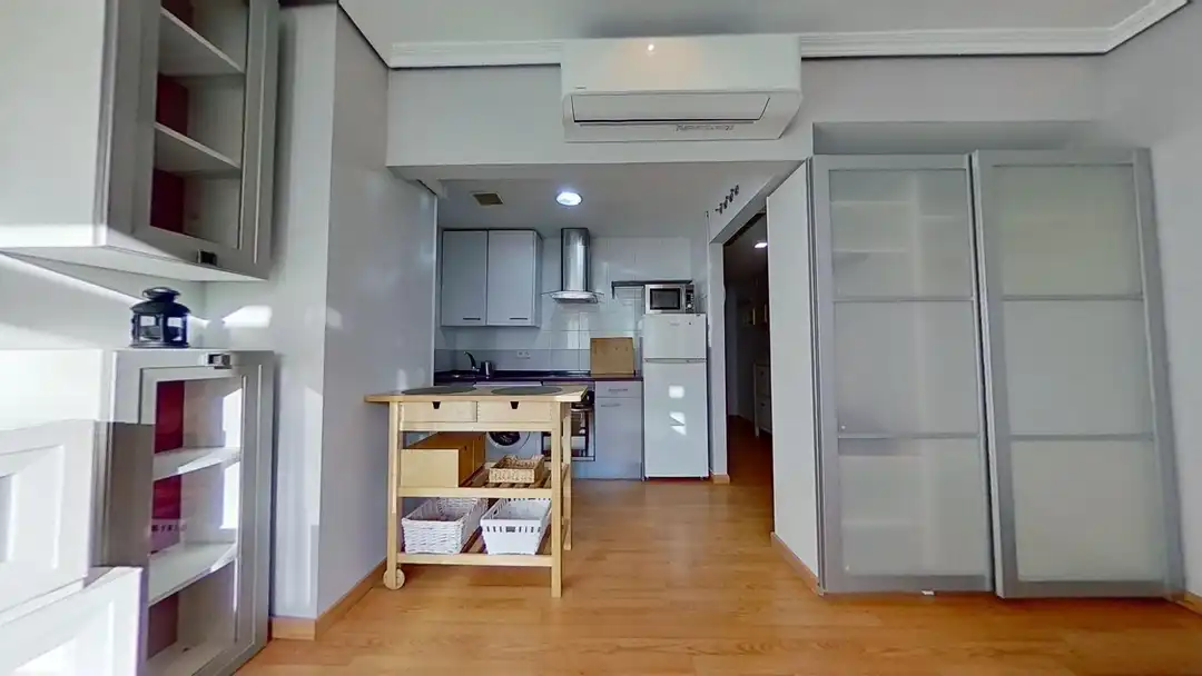 Küche von Wohnungen zur Miete in  Madrid Capital mit Klimaanlage, Privatgarten und Abstellraum