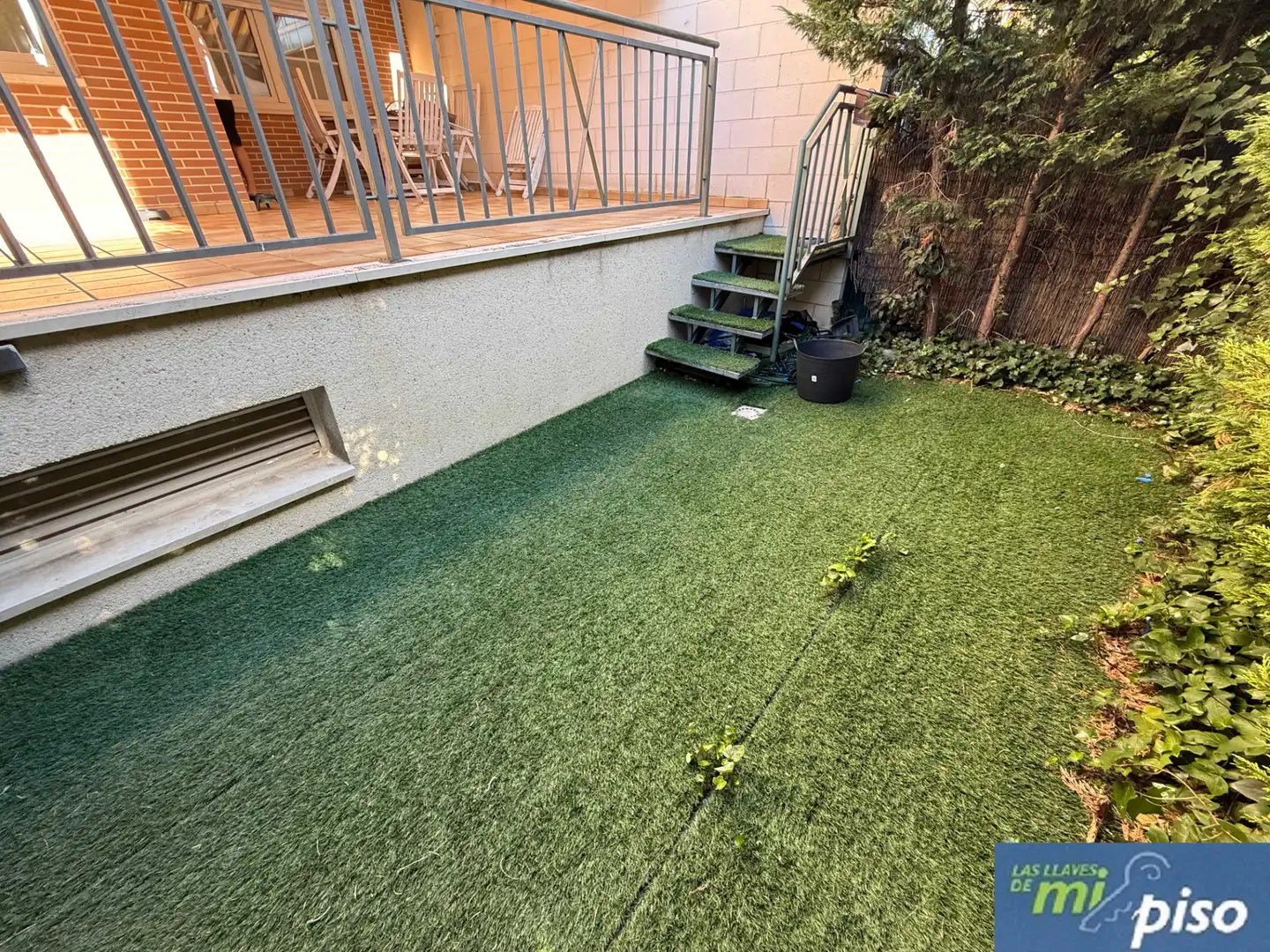 Terraza de Casa adosada en venta en Arroyo de la Encomienda con Calefacción, Jardín privado y Parquet