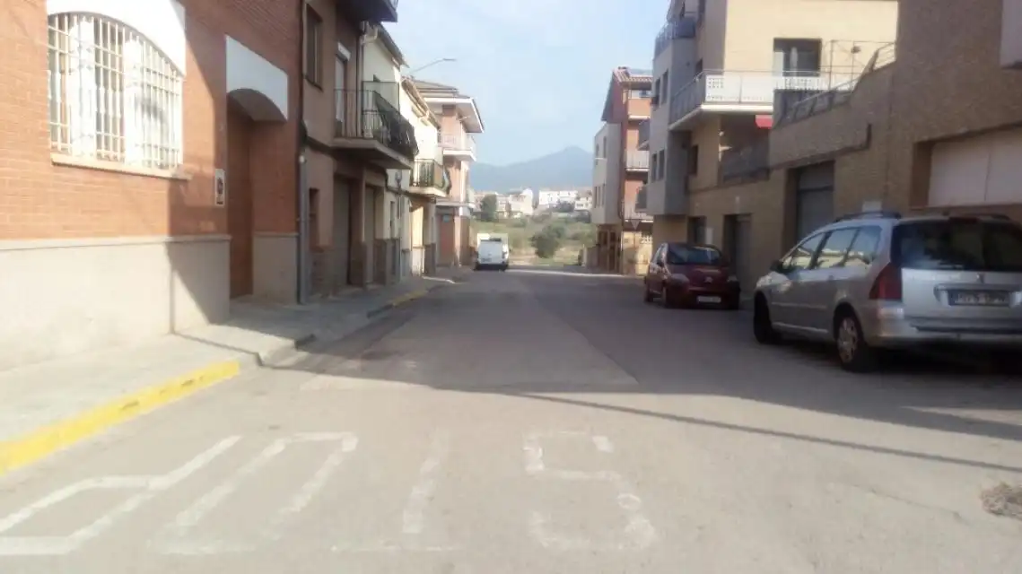 Vista exterior de Garatge en venda en Artés