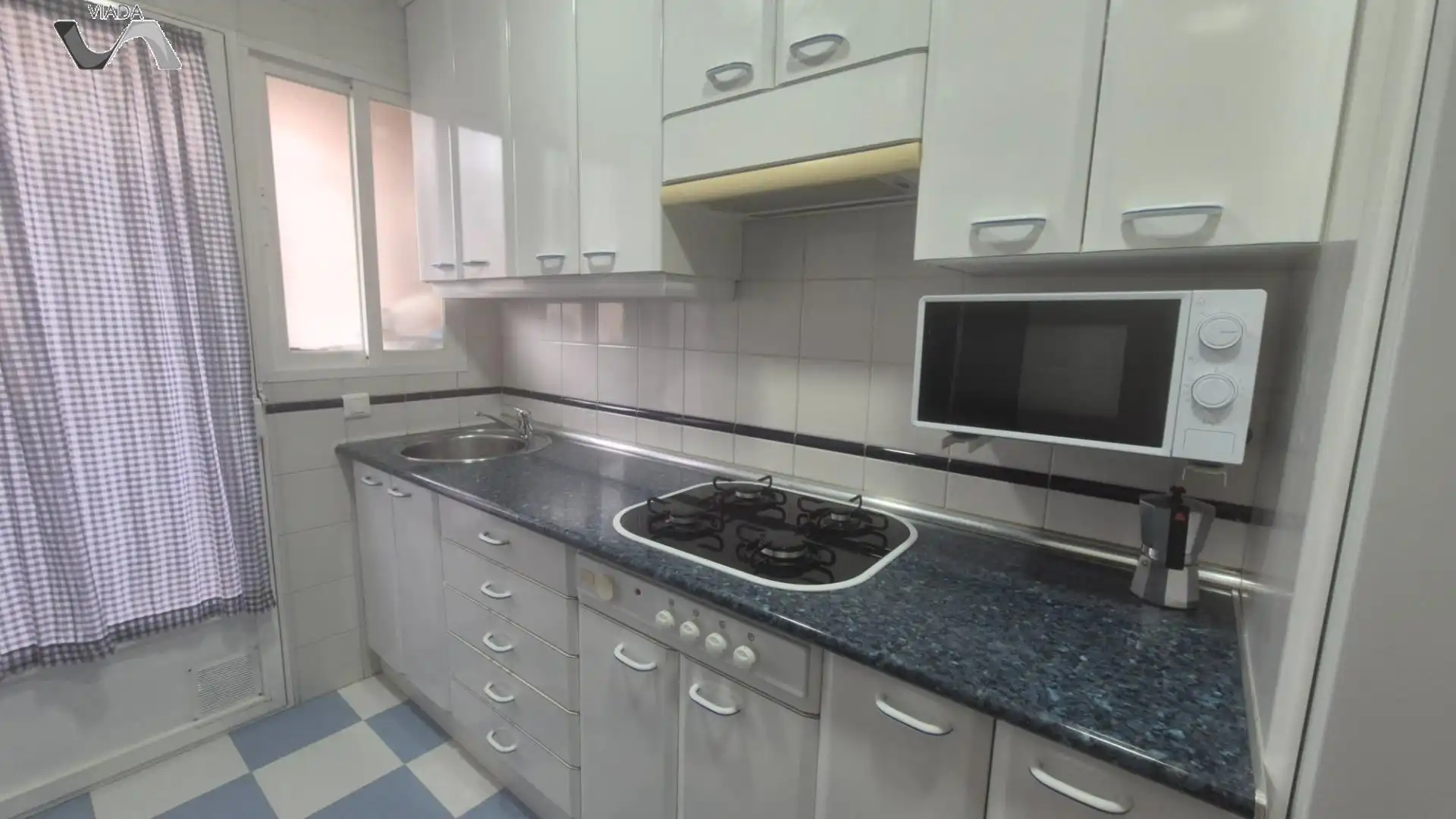 Cocina de Apartamento de alquiler en Puertollano con Aire acondicionado, Calefacción y Terraza