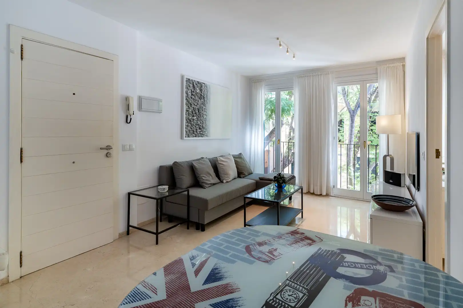 Sala de estar de Piso en venta en  Palma de Mallorca con Amueblado