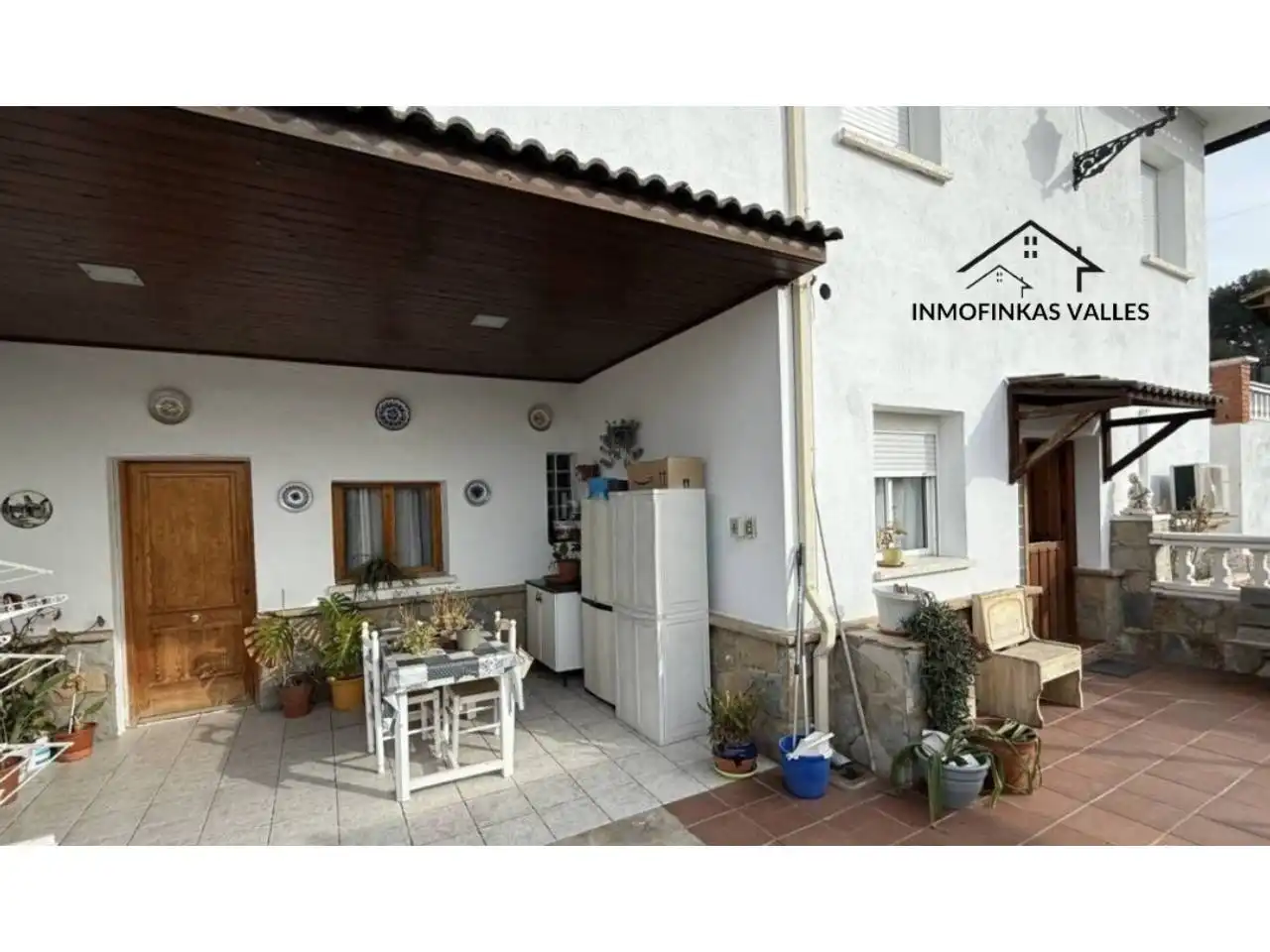 Vista exterior de Casa o chalet en venta en Lliçà de Vall con Aire acondicionado, Calefacción y Jardín privado