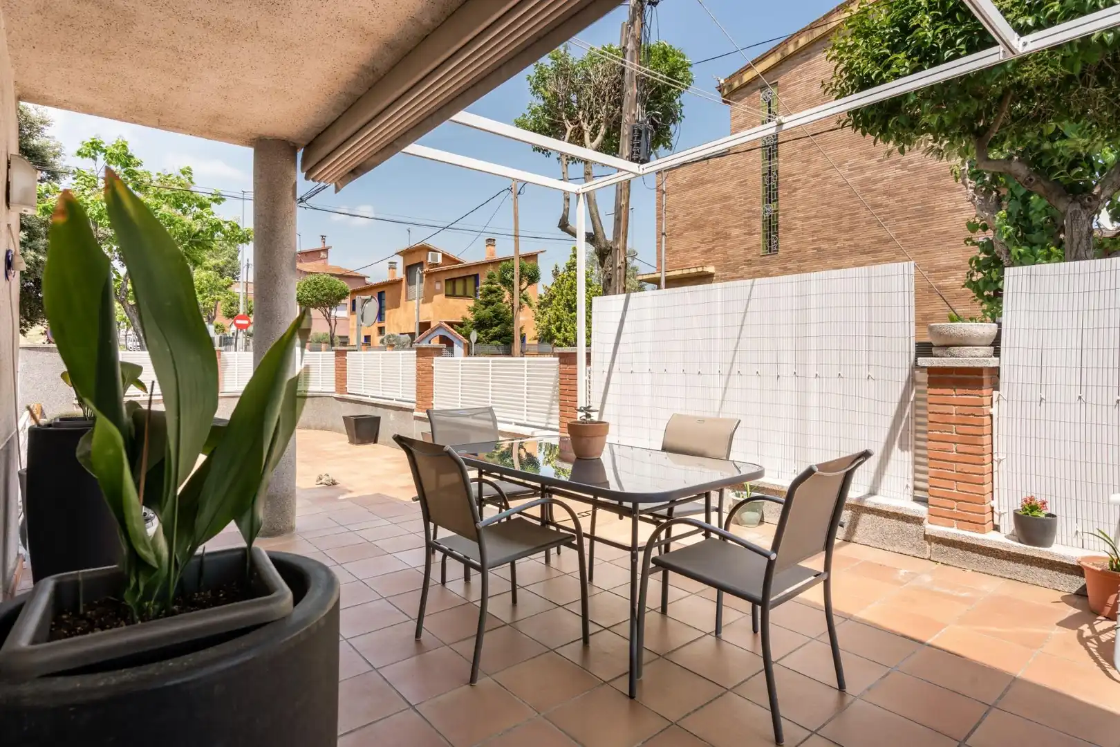 Terraza de Casa adosada en venta en Parets del Vallès con Aire acondicionado, Calefacción y Jardín privado