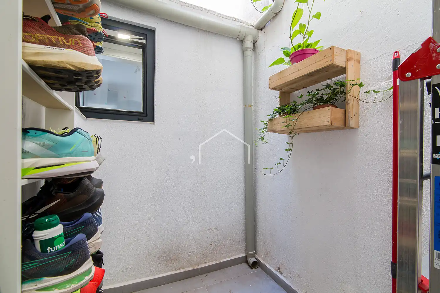 Balcony of Flat for sale in Badalona  with Heating, Parquet flooring and Furnished