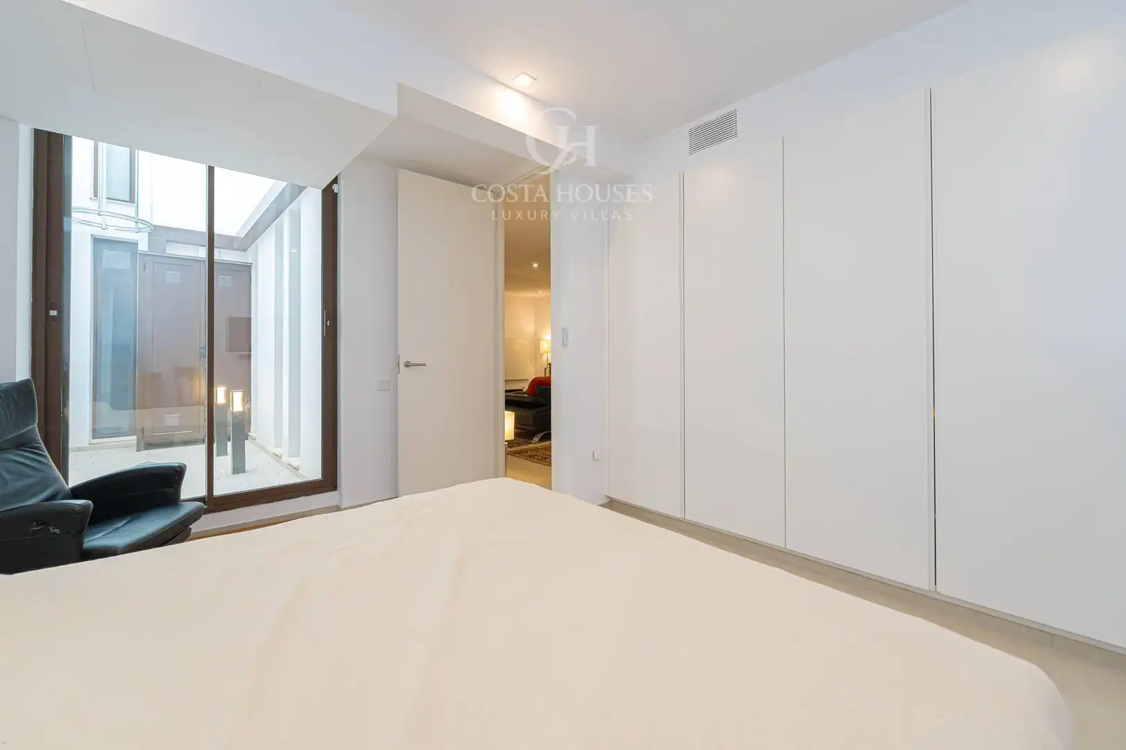 Bedroom of Houses for sale in Moraira  with Air Conditioner, Heating and Private garden