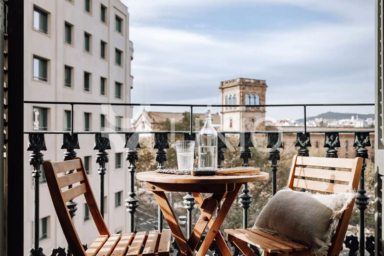 Appartement compact avec terrasse à louer à Gran Via de les Corts Catalanes, imagen 10