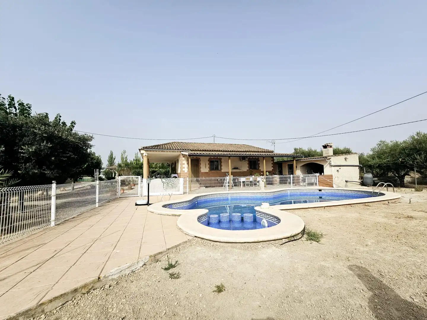 Piscina de Casa o xalet en venda en Librilla amb Aire condicionat, Jardí privat i Piscina
