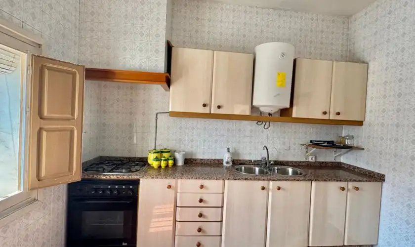 Cuina de Casa o xalet en venda en Carboneras amb Terrassa