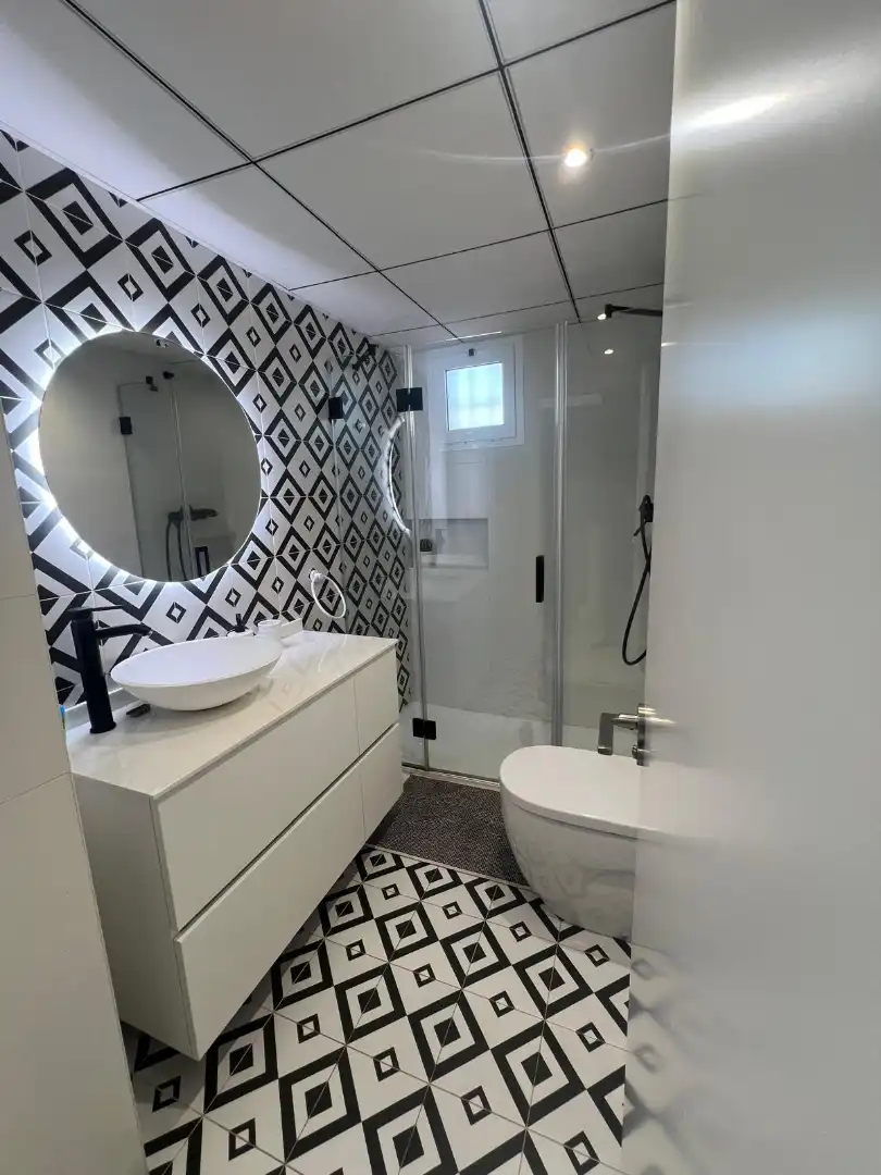 Bathroom of Detached homes for rent in Almería  with Air Conditioner, Terrace and Swimming Pool