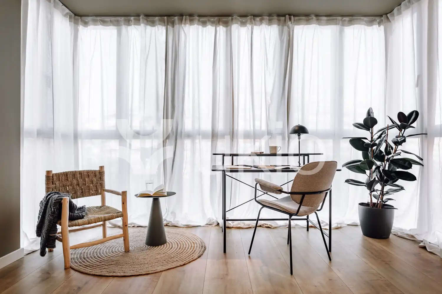 Living room of Apartments for rent in Barcelona  with Air Conditioner, Heating and Furnished