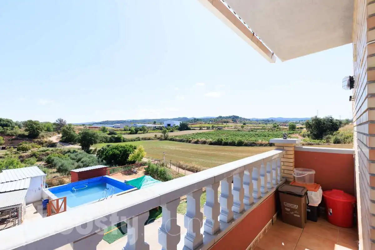 Terraza de Casa o chalet en venta en Sarral con Aire acondicionado, Calefacción y Jardín privado