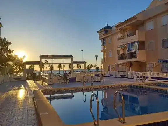 Swimming pool of Flat for rent in Playa del Acequión, Náufragos y Rocío del Mar