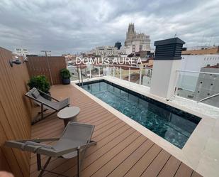 Terrace of Flat to rent in  Madrid Capital  with Air Conditioner, Parquet flooring and Terrace