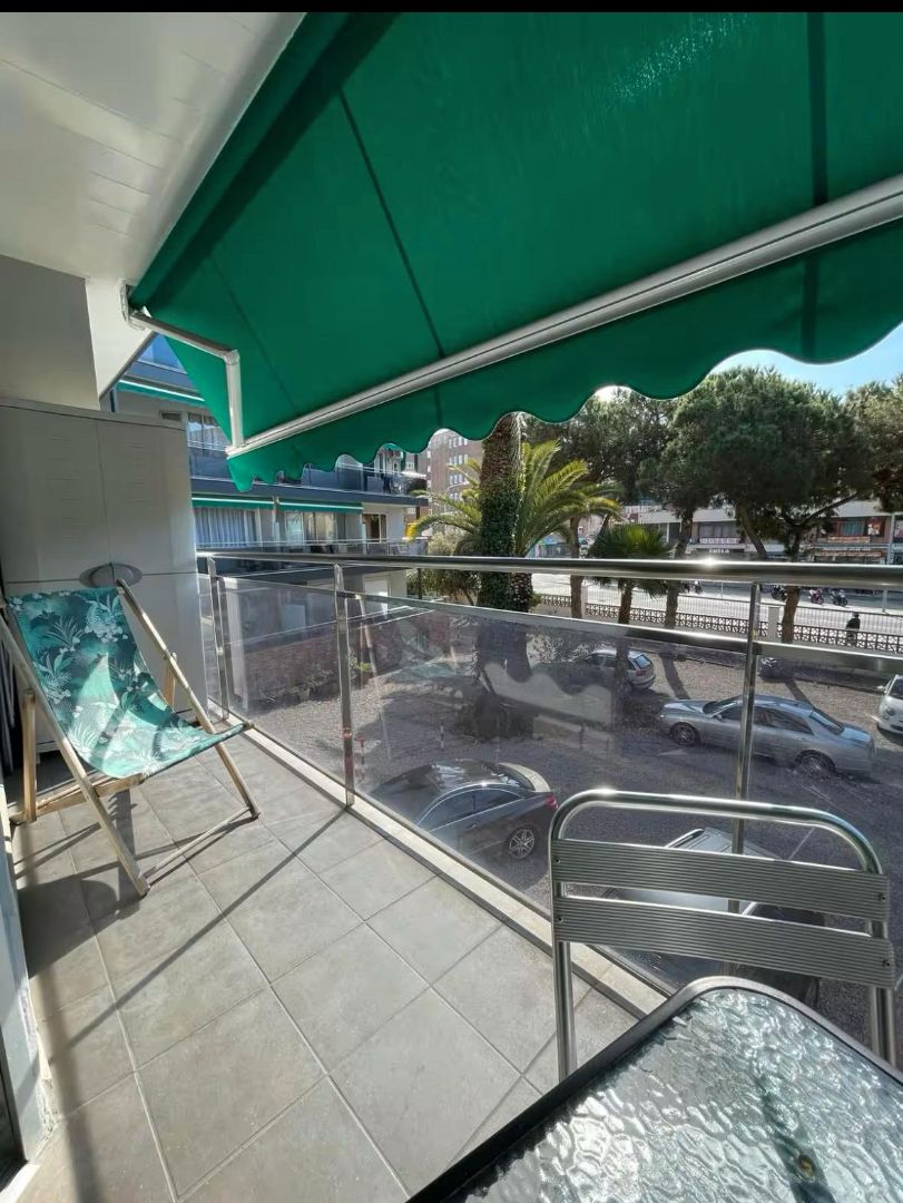 Terrace of Flat to rent in Lloret de Mar  with Air Conditioner, Terrace and Furnished