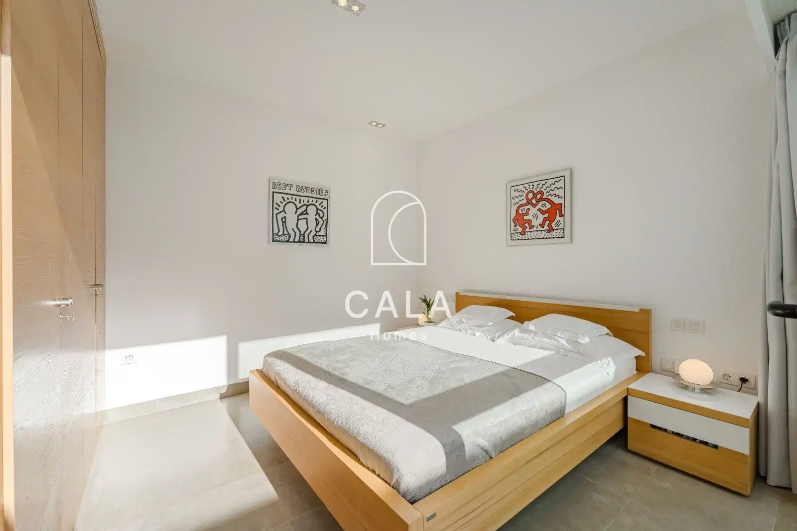 Schlafzimmer von Maisonette zum Verkauf in Adeje mit Klimaanlage, Terrasse und Abstellraum