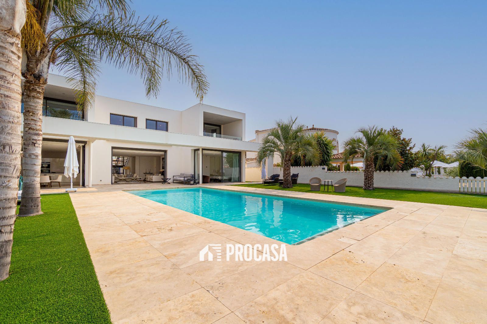 Piscina de Casa o xalet en venda en Empuriabrava amb Aire condicionat, Calefacció i Piscina