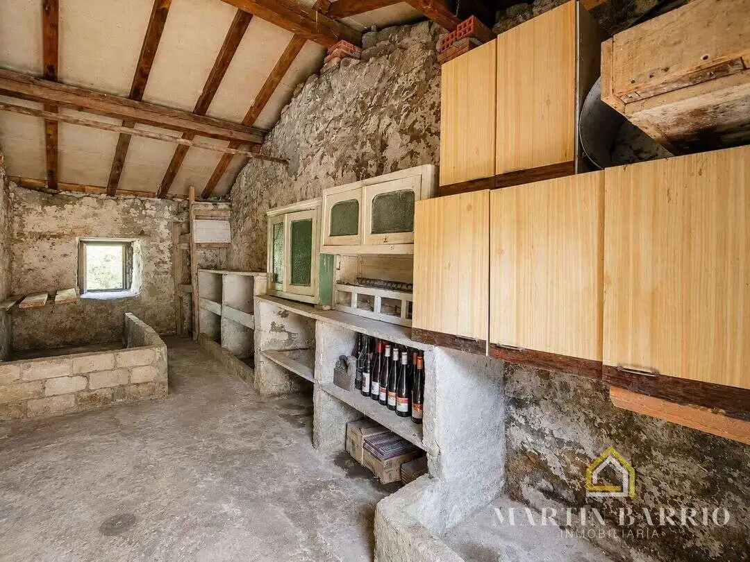 Cuina de Casa o xalet en venda en Galdames amb Jardí privat, Terrassa i Traster
