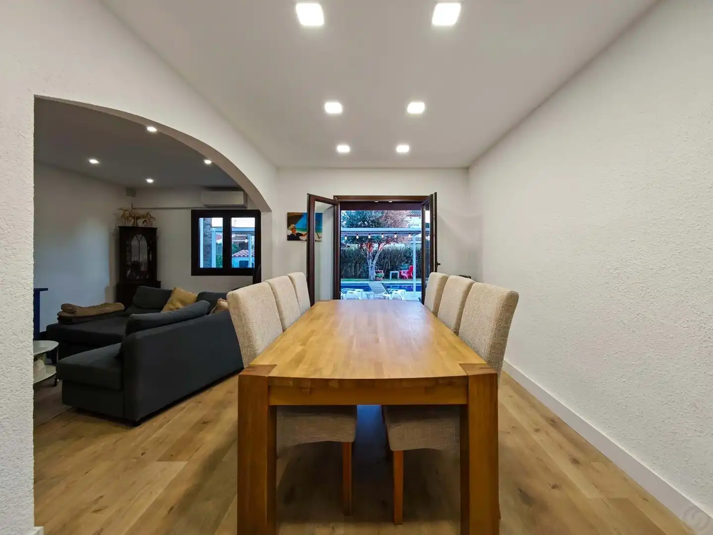 Comedor de Casa adosada en venta en Empuriabrava con Terraza, Trastero y Piscina